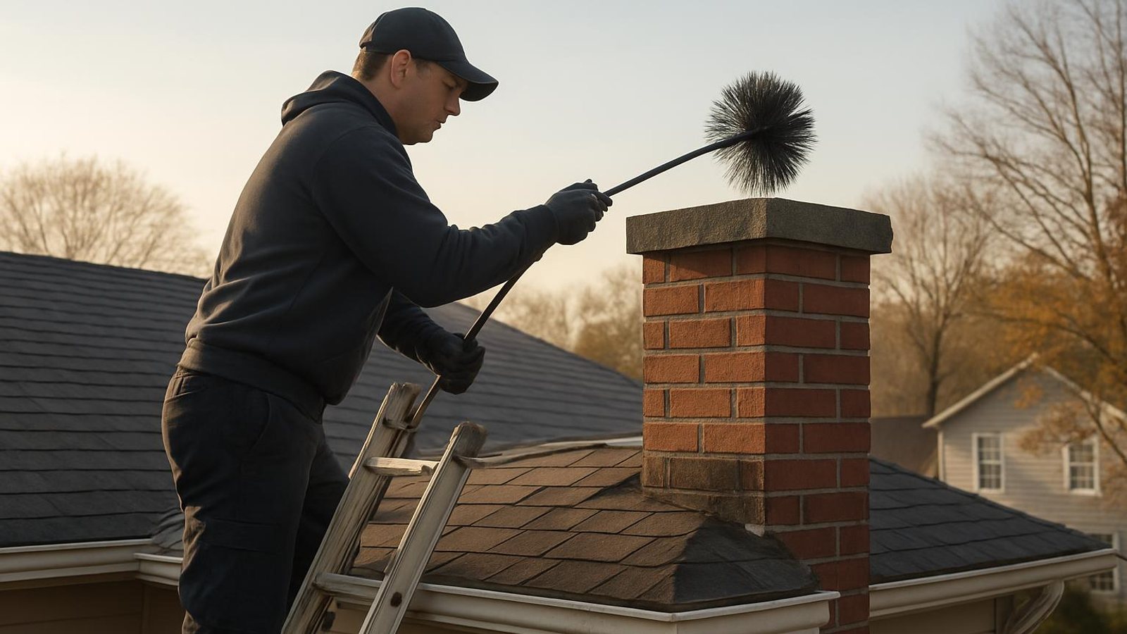 Local chimney sweep & inspection for Landover homes